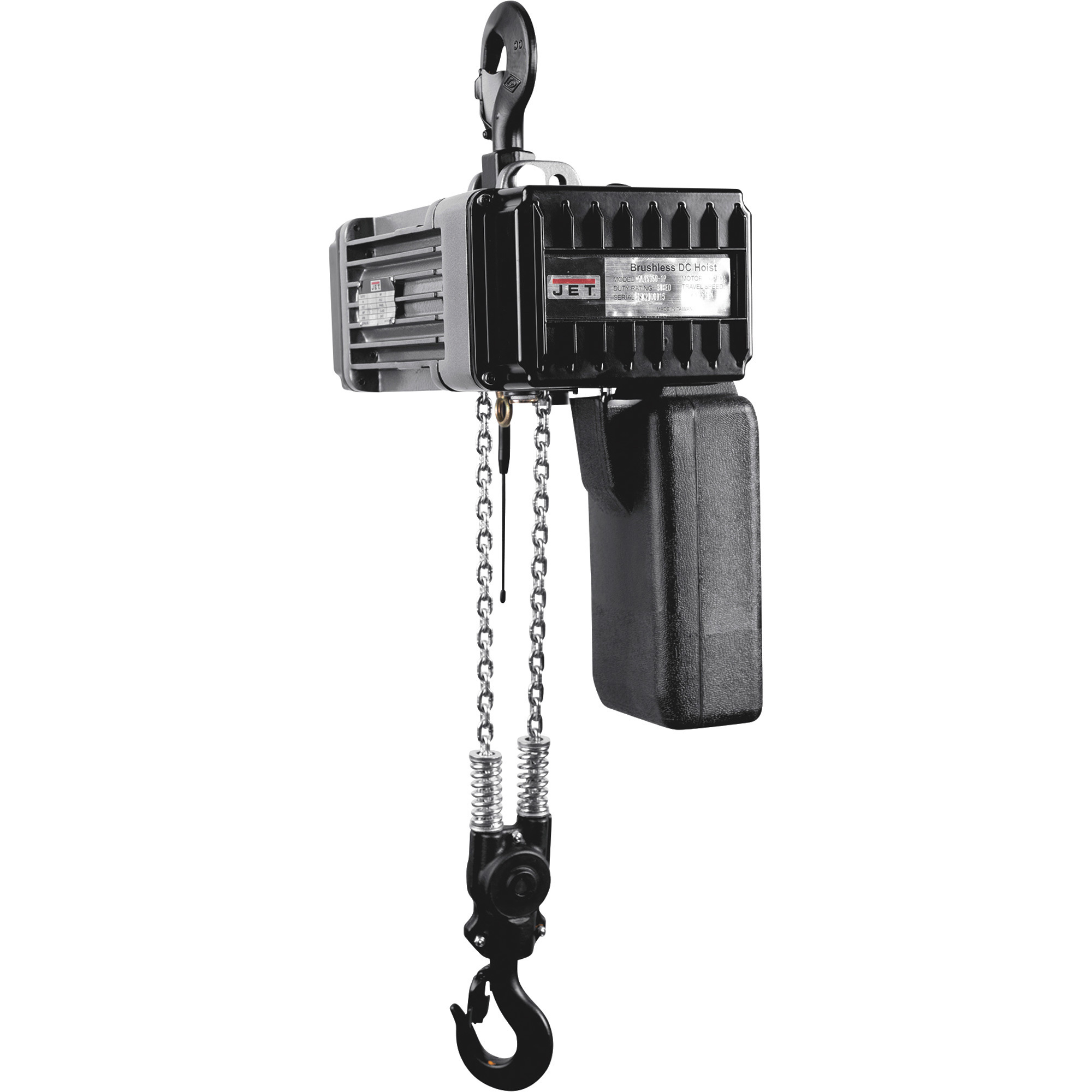 JET Trademaster Series Electric Hoist, 1/2-Ton Capacity, 10ft. Lift, Model# BLVS050-010